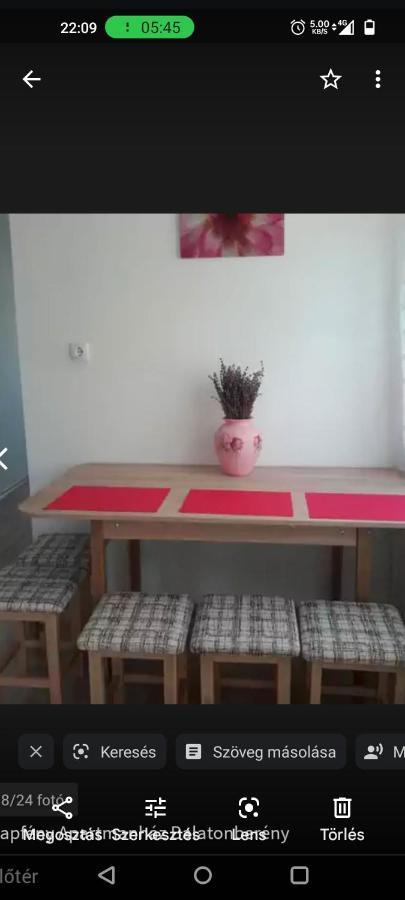 Napfeny Apartmanhaz Balatonberény Eksteriør bilde
